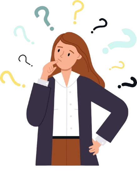 doubtful businesswoman vector image on vectorstock removebg preview